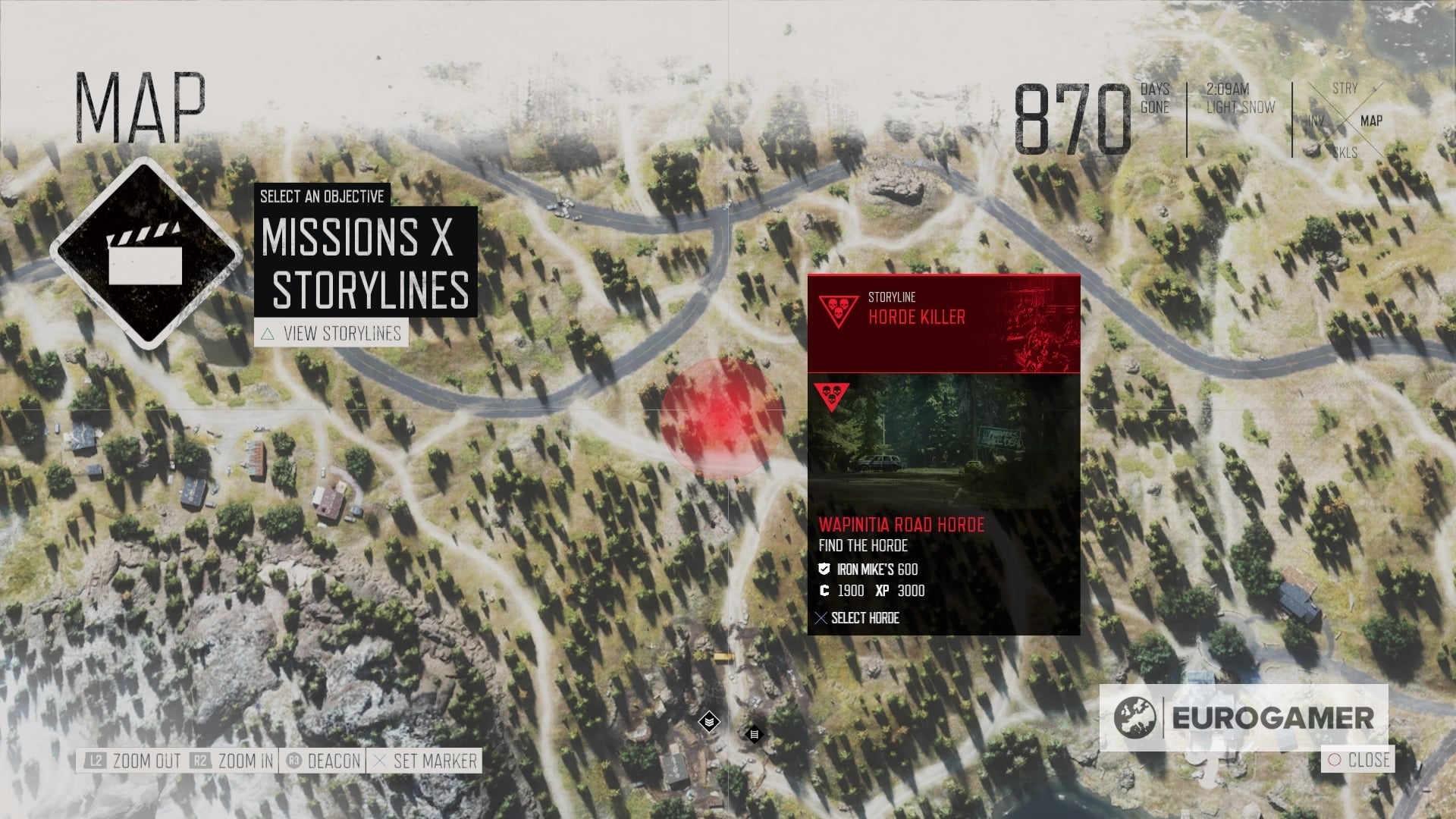 Days Gone Horde locations list, maps and tips to take down a Horde